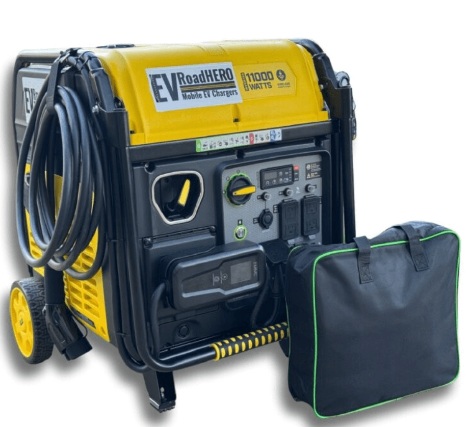 EVroadHERO 9kW portable mobile EV charging generator unit — The Money Maker